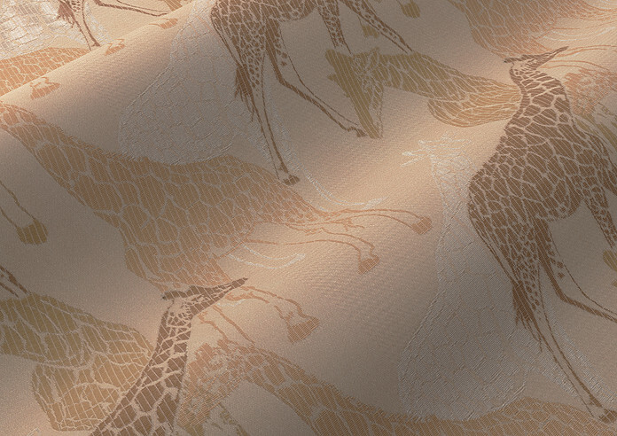 Giraffe, Sahara - Made to Measure Curtains - Image 4